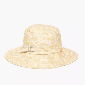 MADEWELL Cotton-Linen Packable Sunhat nwt*
